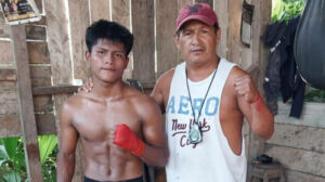 boxeador y entrenador