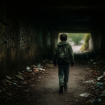 Menor vivía bajo un puente en Puyo: sus padres están en el exterior y fue expulsado por su abuela